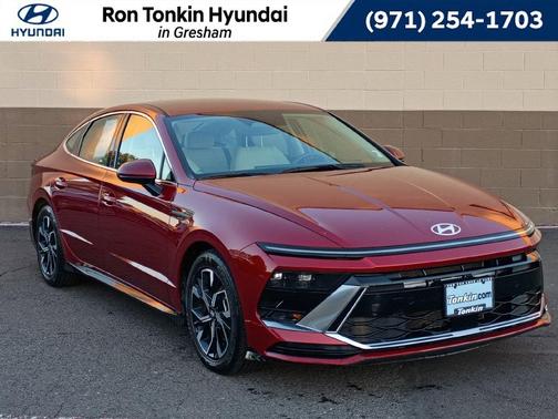Red 2024 Hyundai SONATA SEL