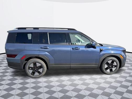 Atlantic Blue 2026 Hyundai SANTA FE HEV SEL