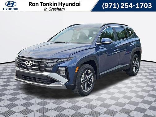 Atlantic Blue 2026 Hyundai TUCSON SEL Premium