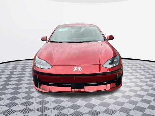 Red 2025 Hyundai IONIQ 6 SE