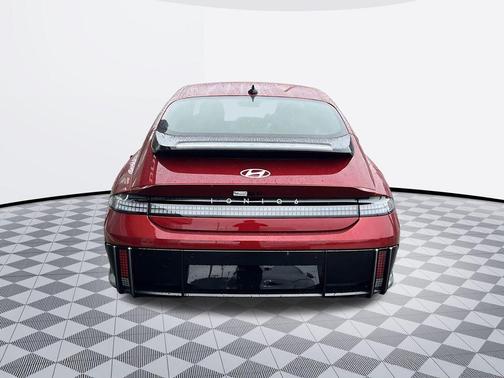 Red 2025 Hyundai IONIQ 6 SE