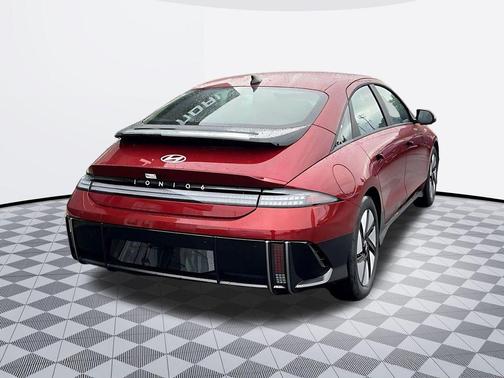Red 2025 Hyundai IONIQ 6 SE