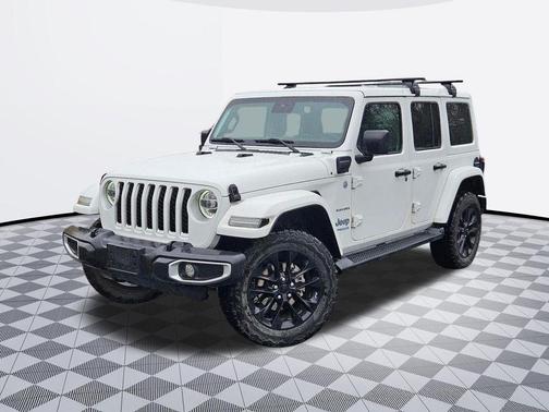 Bright White Clearcoat 2021 Jeep Wrangler Unlimited 4xe Sahara
