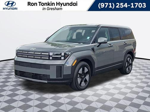 Hampton Gray 2026 Hyundai SANTA FE HEV SE