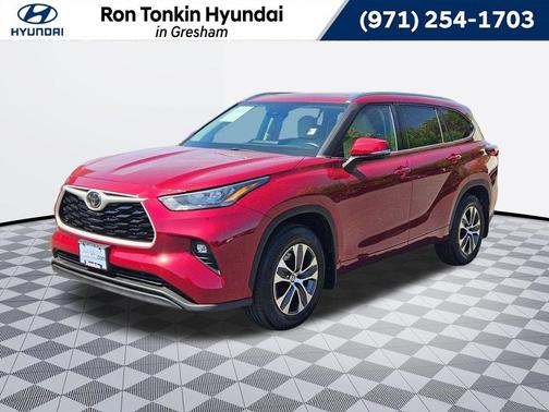 Ruby Flare Pearl 2020 Toyota Highlander XLE