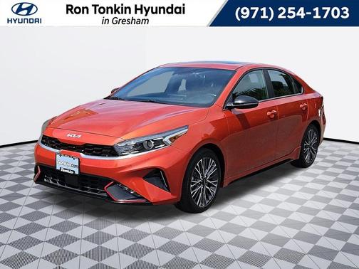 Fire Orange 2023 Kia Forte GT-Line