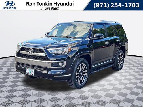 Midnight Black Metallic 2019 Toyota 4Runner Limited