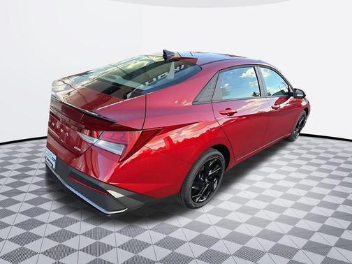 Red Metallic 2026 Hyundai ELANTRA HEV SEL Sport