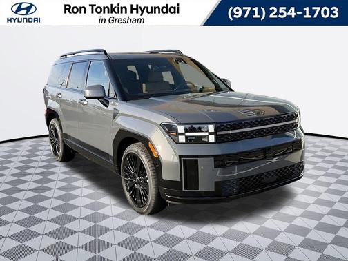 Gray 2026 Hyundai SANTA FE HEV Calligraphy