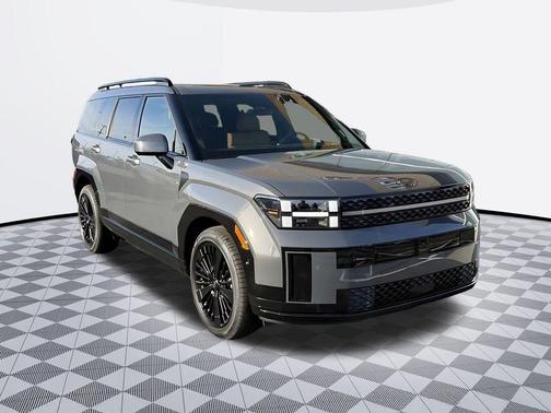 Gray 2026 Hyundai SANTA FE HEV Calligraphy