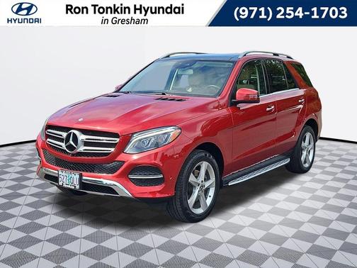 Red 2017 Mercedes-Benz GLE 350 Base 4MATIC