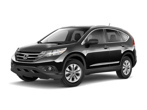 Gray 2013 Honda CR-V EX-L