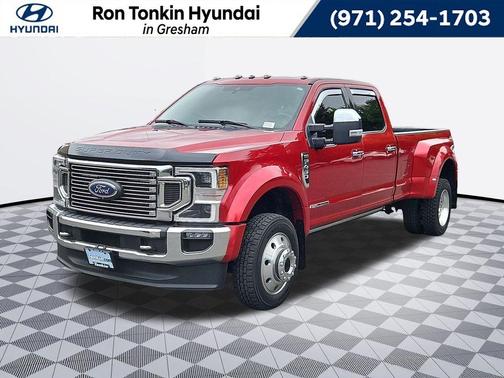 Race Red 2021 Ford F-450 King Ranch