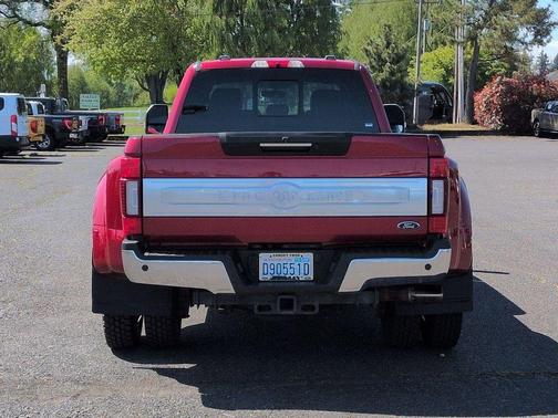 Race Red 2021 Ford F-450 King Ranch
