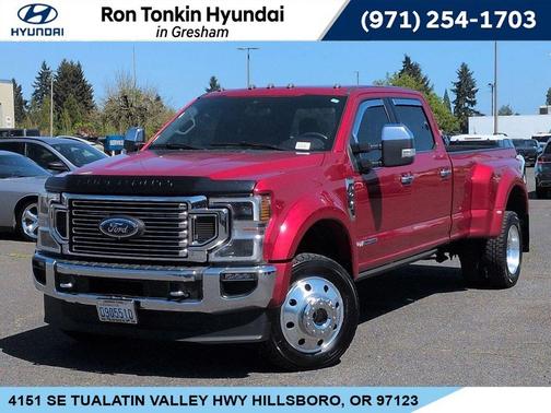 Race Red 2021 Ford F-450 King Ranch