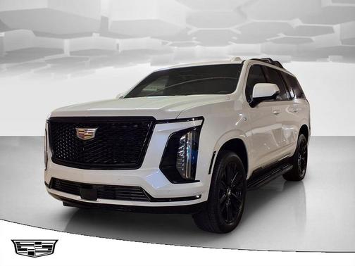 Crystal White Tricoat 2025 Cadillac Escalade Sport