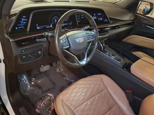 Crystal White Tricoat 2021 Cadillac Escalade Sport