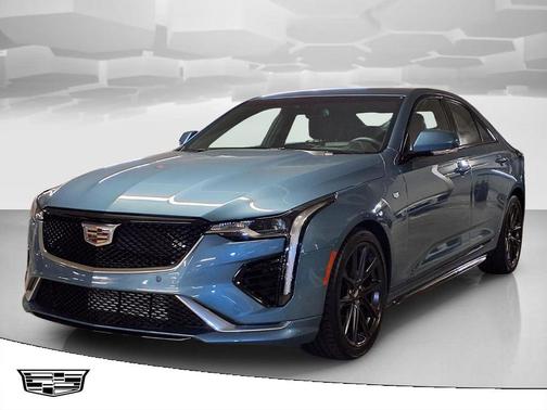Midnight Steel Metallic 2023 Cadillac CT4 Sport