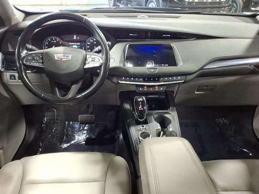 Galactic Gray Metallic 2023 Cadillac XT4 Luxury