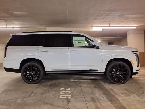 Vibrant White Tricoat 2026 Cadillac Escalade Sport Platinum