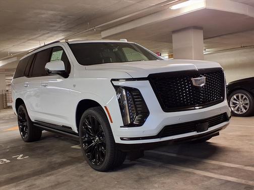 Vibrant White Tricoat 2026 Cadillac Escalade Sport Platinum