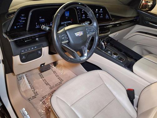 Crystal White Tricoat 2023 Cadillac Escalade Premium Luxury