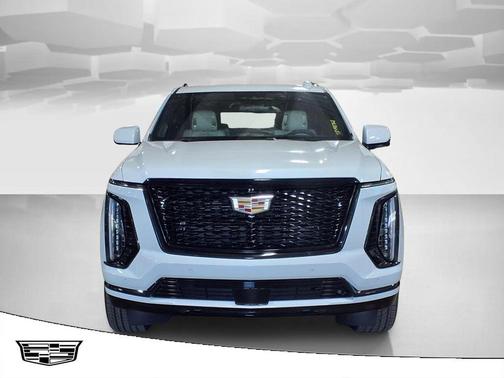 Vibrant White Tricoat 2026 Cadillac Escalade ESV Sport Platinum