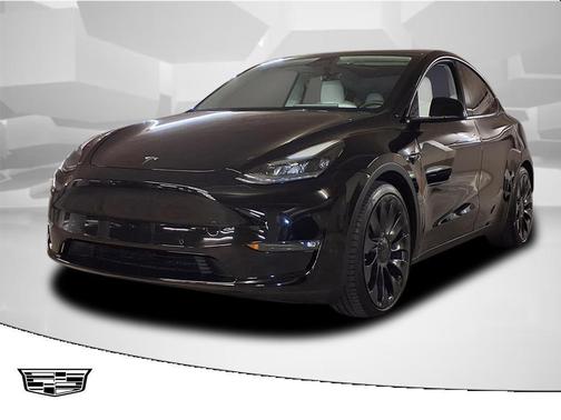 Solid Black 2022 Tesla Model Y Performance Dual Motor All-Wheel Drive