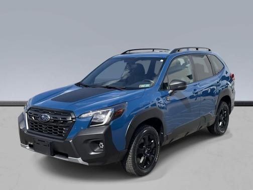 Geyser Blue 2022 Subaru Forester Wilderness
