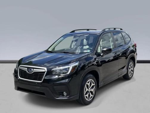 Crystal Black Silica 2021 Subaru Forester Premium