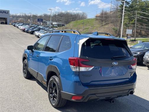 Geyser Blue 2022 Subaru Forester Wilderness