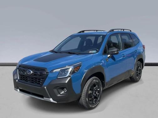Geyser Blue 2022 Subaru Forester Wilderness