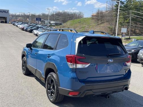 Geyser Blue 2022 Subaru Forester Wilderness