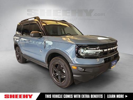 Azure Gray Metallic Tri-Coat 2024 Ford Bronco Sport Outer Banks