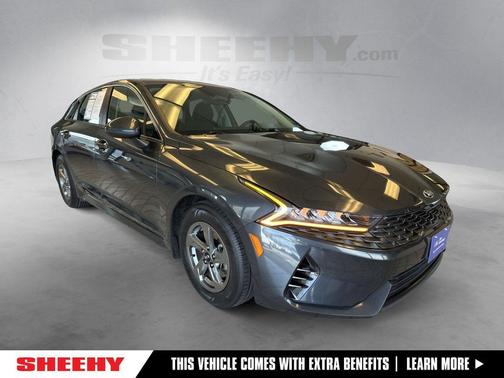 Gravity Gray 2021 Kia K5 LXS