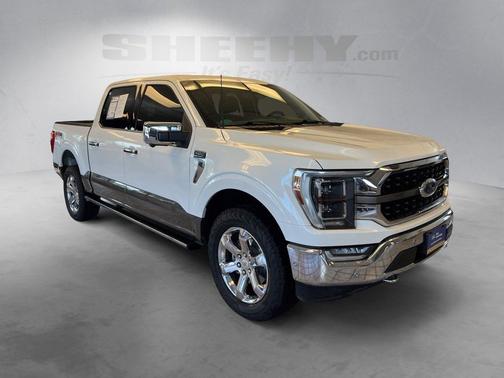 Star White Metallic Tri-Coat 2022 Ford F-150 King Ranch