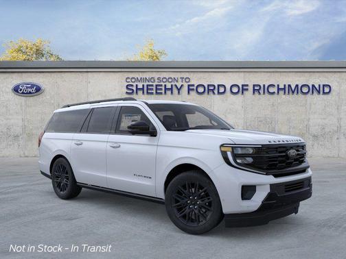 Silver Metallic 2026 Ford Expedition Max Platinum