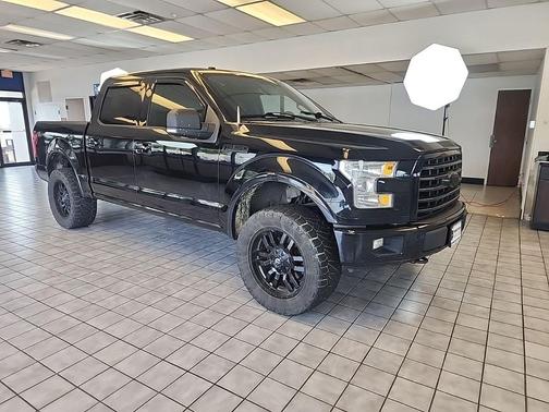 Shadow Black 2017 Ford F-150 XLT