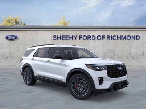 White 2026 Ford Explorer ST
