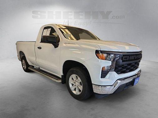 Summit White 2023 Chevrolet Silverado 1500 WT