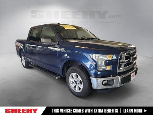 Blue 2016 Ford F-150 XLT