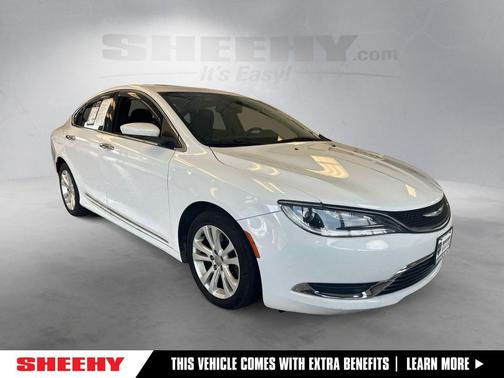 Bright White Clearcoat 2016 Chrysler 200 Limited