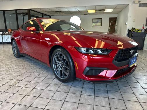 Rapid Red Metallic Tinted Clearcoat 2024 Ford Mustang EcoBoost