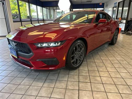 Rapid Red Metallic Tinted Clearcoat 2024 Ford Mustang EcoBoost