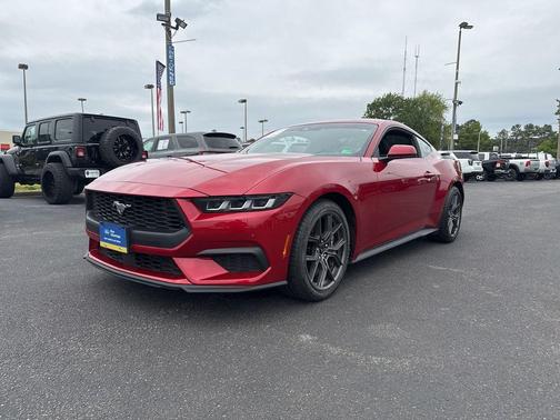 Rapid Red Metallic Tinted Clearcoat 2024 Ford Mustang EcoBoost