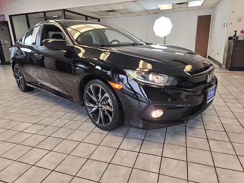 Crystal Black Pearl 2019 Honda Civic Sport