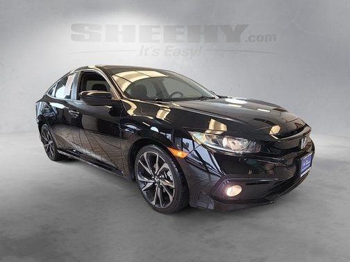 Crystal Black Pearl 2019 Honda Civic Sport