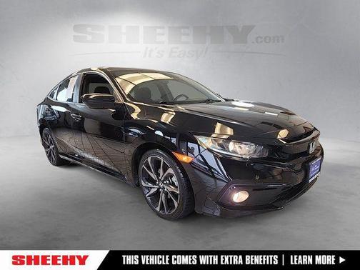 Crystal Black Pearl 2019 Honda Civic Sport