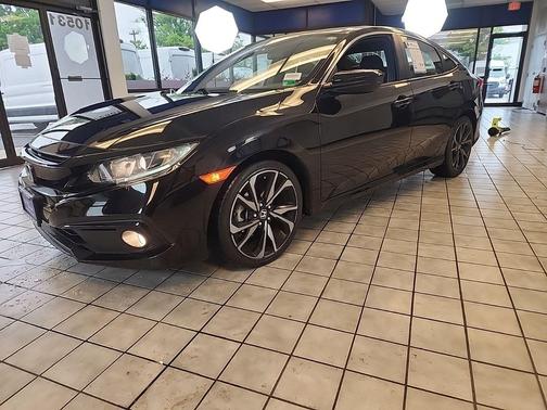Crystal Black Pearl 2019 Honda Civic Sport