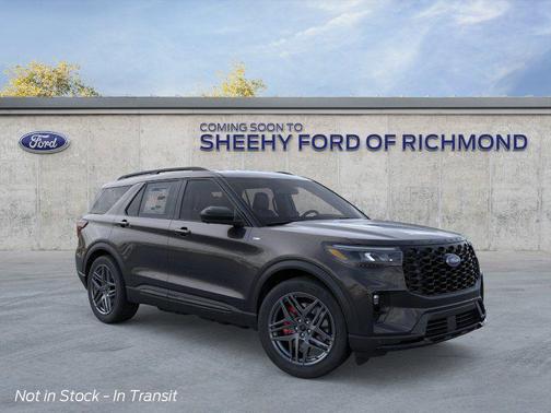 Agate Black Metallic 2026 Ford Explorer ST-Line